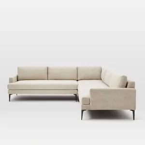 L- Shaped Sofa dry Vacumming Cleaning