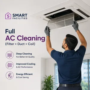 AC Full Deep Cleaning(Filter+Duct+Coil)