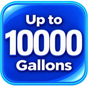 Upto 10000 Gallons