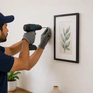 Drilling & Hanging (Up to 15 Holes)
