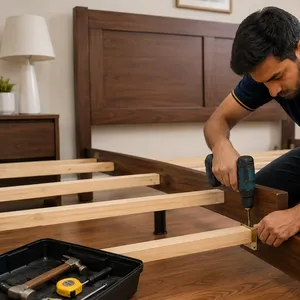 Bed support repair