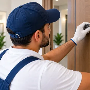 Peephole installation
