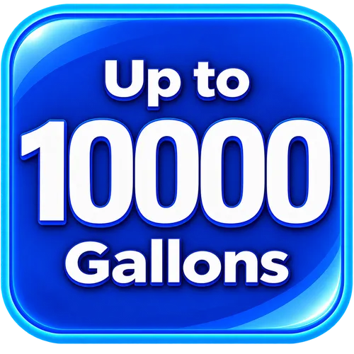 Upto 10000 Gallons