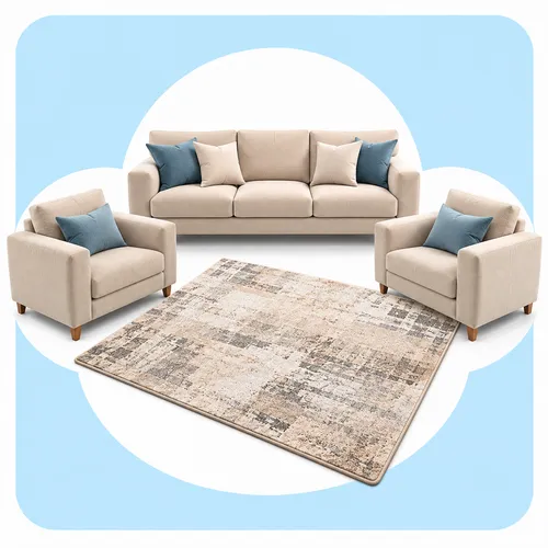5 Seater Sofa & Carpet Cleaning
