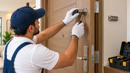 Door accessory installation