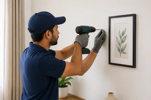 Drilling & Hanging (Up to 15 Holes)